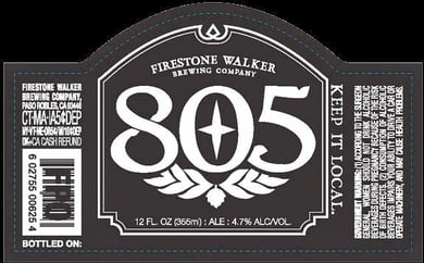 Firestone Walker 805 Coming To Los Angeles Area