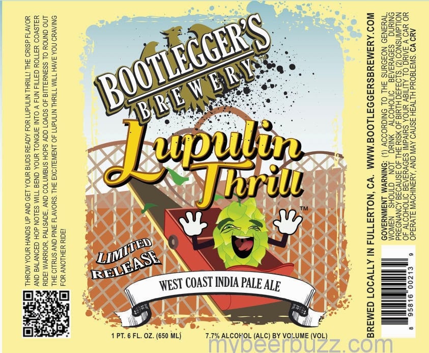 Bootlegger’s Brewery Lupulin Thrill IPA Returns