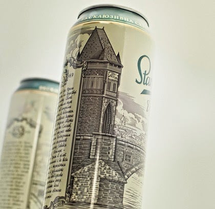 Staropramen Lager Limited Edition Cans