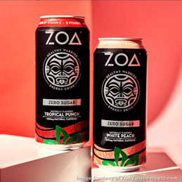 ZOA’s ambitious plans for 2022 include two new flavors and focus on zero-sugar offerings