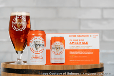 Guinness Open Gate El Dorado Amber Ale Now Available All Year Round in Mid-Atlantic Market
