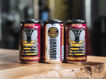 Hopworks Releases Buzzworthy New Beestly Organic Honey Porter