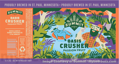 Summit Adding Oasis Crusher Passion Fruit & True Brit IPA Cans