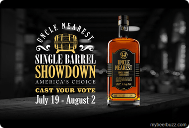 UNCLE NEAREST IS LETTING AMERICA’S WHISKEY LOVERS CHOOSE WHICH U.S. STATES WILL BE THE FIRST TO RECEIVE ITS COVETED SINGLE BARREL WHISKEY