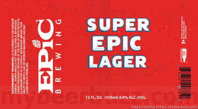 Epic Brewing Adding Super Epic Lager