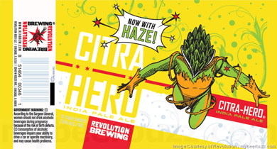 Revolution Working On Citra Hero Haze, Double Dry-Hopped Galaxy Hero & Stratosphero