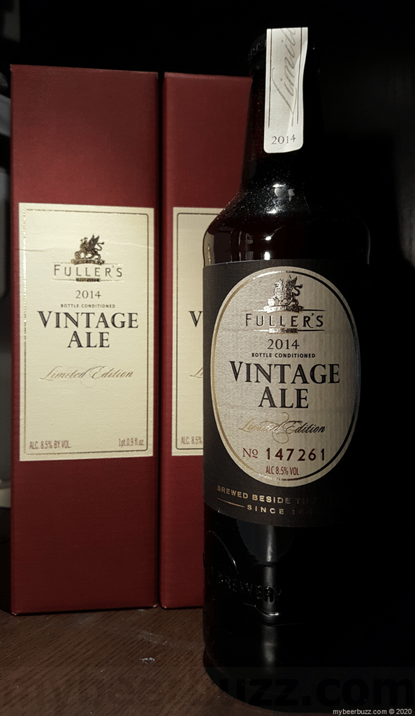 Mybeerbuzz .com Highlights Fuller Vintage Ale 2014 (Review)