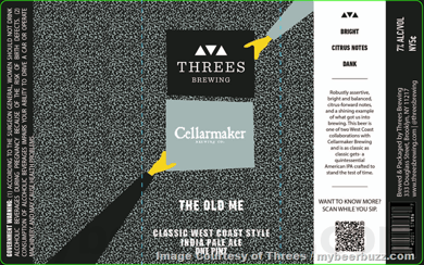 Threes Brewing & Cellarmaker Collaborate On The Old Me
