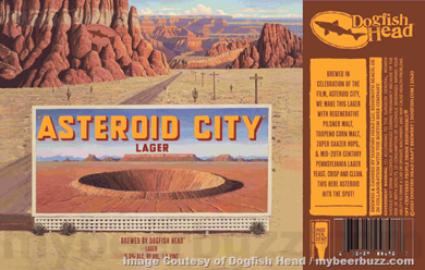 Dogfish Head Adding Asteroid City Lager Cans