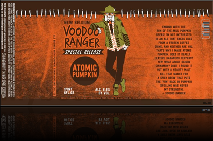 New Belgium Adding Voodoo Ranger Atomic Pumpkin