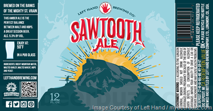 Left Hand Updating Sawtooth Ale Packaging