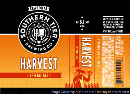 Southern Tier – Harvest Special Ale