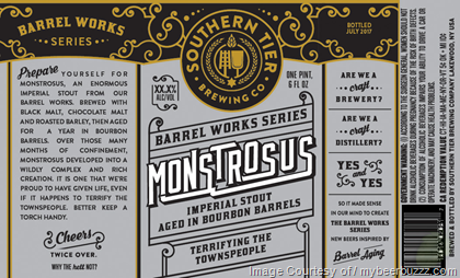 Southern Tier Barrel Works Series – Monstrous Imperial Stout