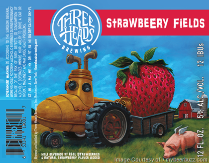 Three Heads Brewing – Strawberry Fields