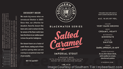 Southern Tier Blackwater Series – Salted Caramel & Chocolate Oranj Return