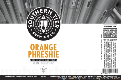 Southern Tier Adding Orange Phreshie 16oz Cans