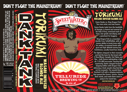 SweetWater & Telluride Brewing Collaborating On Dank Tank Torikumi 16oz Cans