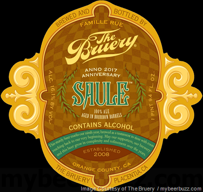The Bruery – Saule 2017 Anniversary Ale