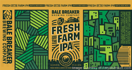 Bale Breaker – Fresh Off The Farm IPA Cans Coming For Seattle Beer Week