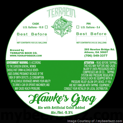 Terrapin – Hawke’s Grog, Mo’Ara & Blueberry Thyme Saison
