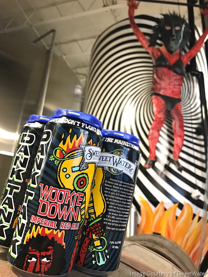 SweetWater Introduces Dank Tank Wookie Down Cans