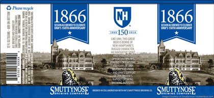 Smuttynose Brewing to Release ESB to Celebrate University of New Hampshire’s 150th Anniversary