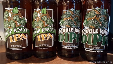 Mybeerbuzz.com Highlights Four Peaks Double Knot Double IPA & Hop Knot IPA