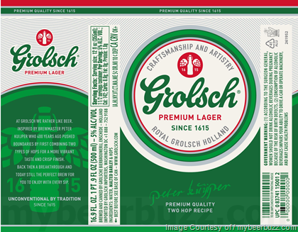 Grolsch Premium Lager – 500ml Cans