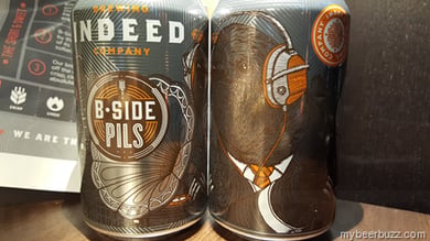 Mybeerbuzz.com Highlights Indeed Brewing B-Side Pils