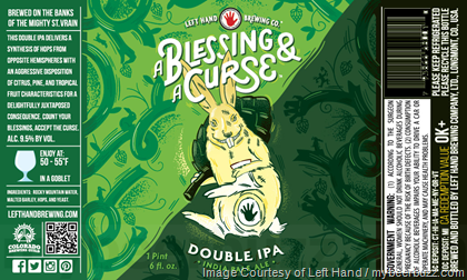 Left Hand – A Blessing & A Curse DIPA Bottles & Cans