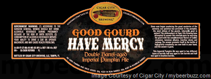Cigar City Adding Good Gourd Have Mercy & Kalevipoeg At The Gates Of Hell Bottles