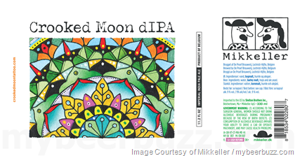 Mikkeller – Crooked Moon DIPA, SIngle Hop, IIPA & Session IPA : Nelson, Amarillo