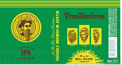 Adelbert’s Brewery Adding Tres Hombres Texas-Style IPA Cans