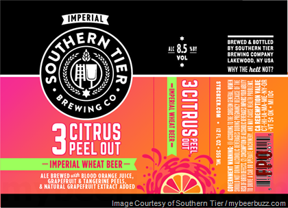 Southern Tier Updates 3 Citrus Peel Out Packaging