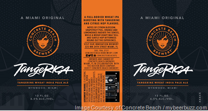 Concrete Beach Adding TangeRica, Czech Pils, Tropic Of Passion, Mango Gose, Floridafest, Havana Lager, Deck The Walls, Miami Gras, Rosé, Hasta Luego, Concrete-A-Con, Bouvalay, Sola IPA & Stiltsville Cans