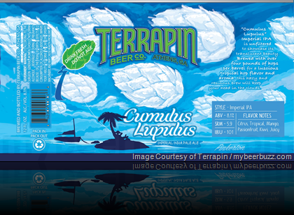 Terrapin Adding New Cumulus Lupulus Imperial IPA Cans To Monster Beer Tour