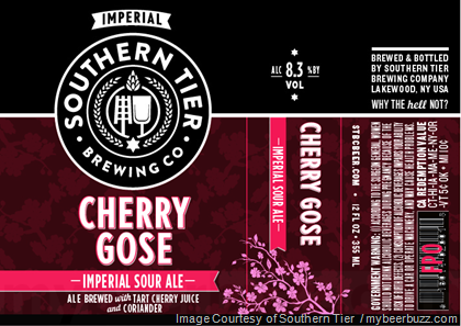 Southern Tier Cherry Gose Imperial Sour Ale Coming To Bottles