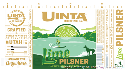 Uinta Adding New Lime Pilsner 12oz Cans