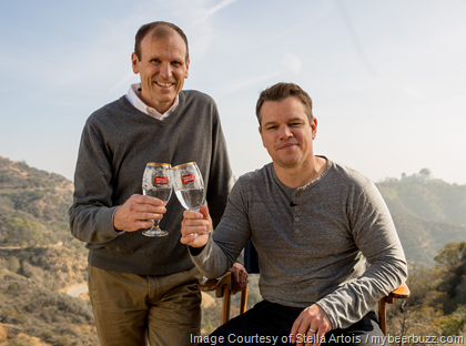 Stella Artois Calls For Partners To Join The Fight To End The Global Water Crisis With Matt Damon And Gary White At World Economic Forum