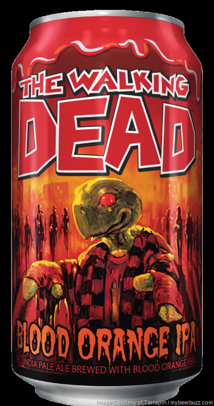 Terrapin & Skybound to Partner Again on The Official Beer of the Undead: The Walking Dead Blood Orange IPA