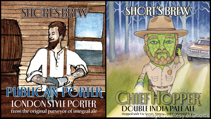Short’s Brewing Releasing Publican Porter & Chief Hopper To Independent Michigan Accounts Only