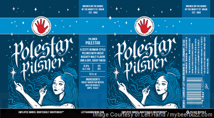 Left Hand Adding Polestar Pilsner & Good Juju Cans