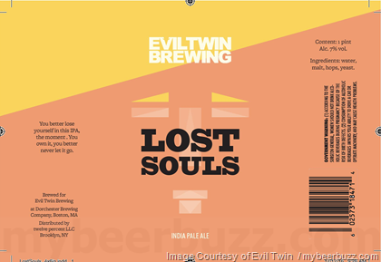 Evil Twin – Lost Souls IPA 16oz Cans
