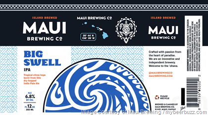 Maui Brewing – Big Swell IPA, Bikini Blonde Lager, Blood Orange Lorenzini, Coconut Hiwa & Pineapple Mana 12oz Cans