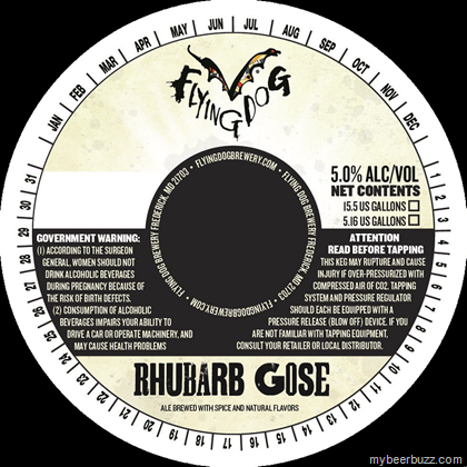 Flying Dog – Rhubarb Gose