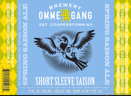 Ommegang – Short Sleeve Saison Coming To Bottles