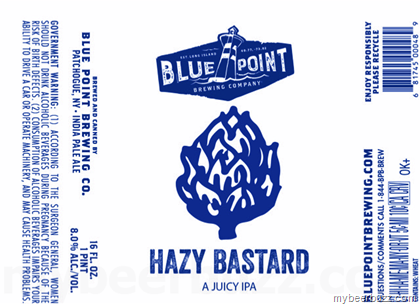 Blue Point – Hazy Bastard Juicy IPA 22oz Bottles