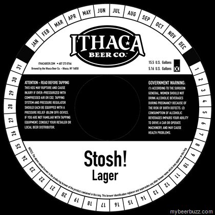 Ithaca Beer – Stosh! Lager