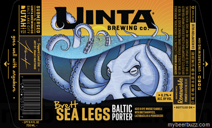 Uinta Brewing – Brett Sea Legs Baltic Porter Coming To Bottles