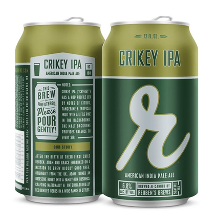 Reuben’s Brews’ Crikey IPA and Robust Porter Win International Recognition / Holiday Gose